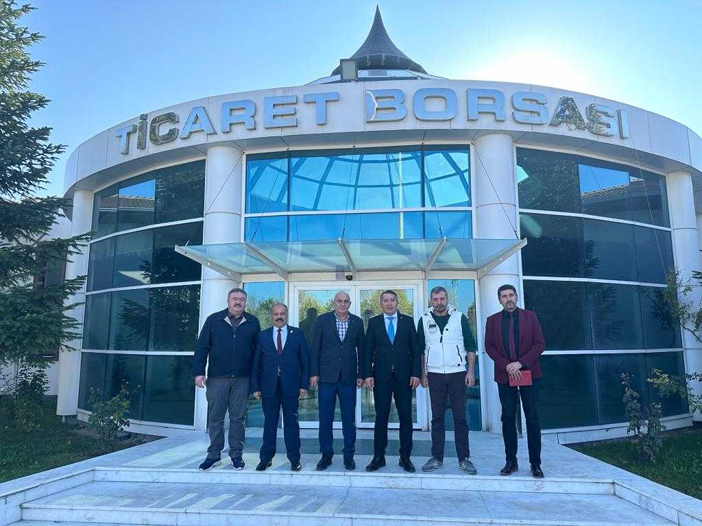 DİTSO AFYONKARAHİSAR TİCARET BORSASINI  ZİYARET  ETTİ