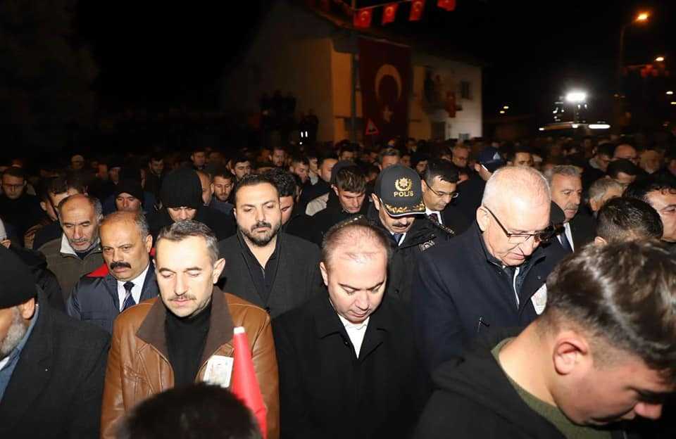 ŞEHİDİMİZİ EBEDİYETE UĞURLADIK!